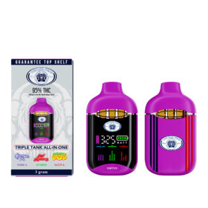The Big Head Matrix 3g Triple-Tank All-In-One Vape - Grape Galaxy + Sweet Strawberry + Pineapple Pop
