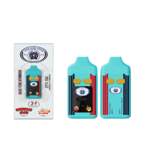 The Big Head Ranger Blue 2.5g Dual-Core Vape - Watermelon Splash + Flashy Peach